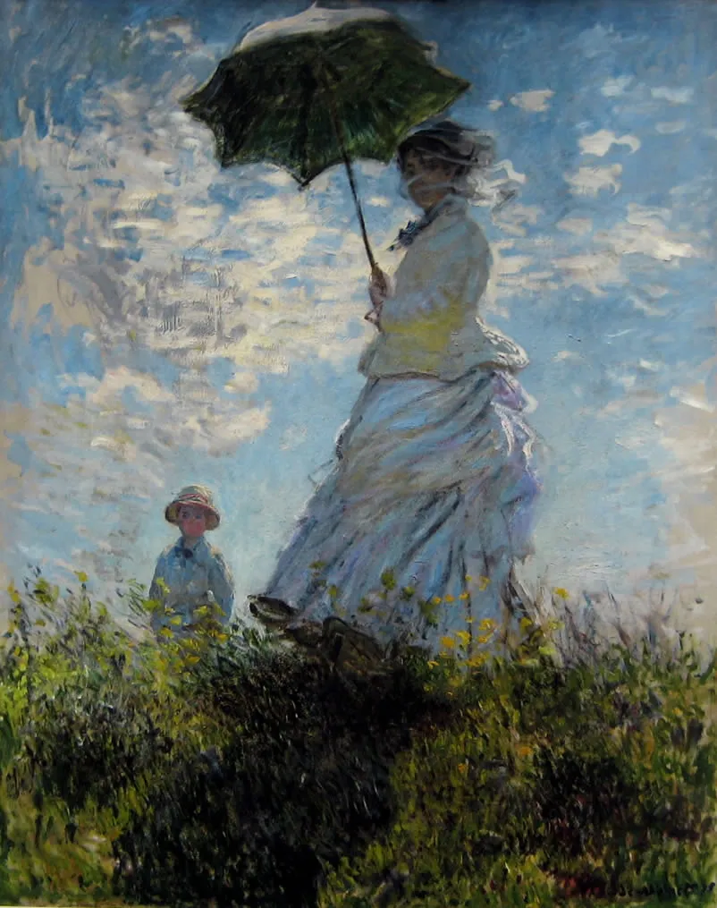 la-passeggiata-donna-con-parasole-monet-analisi